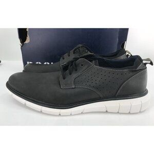 Dockers Shoes Mens Size 10.5 Frontera 24 Black Faux Leather Lace Up